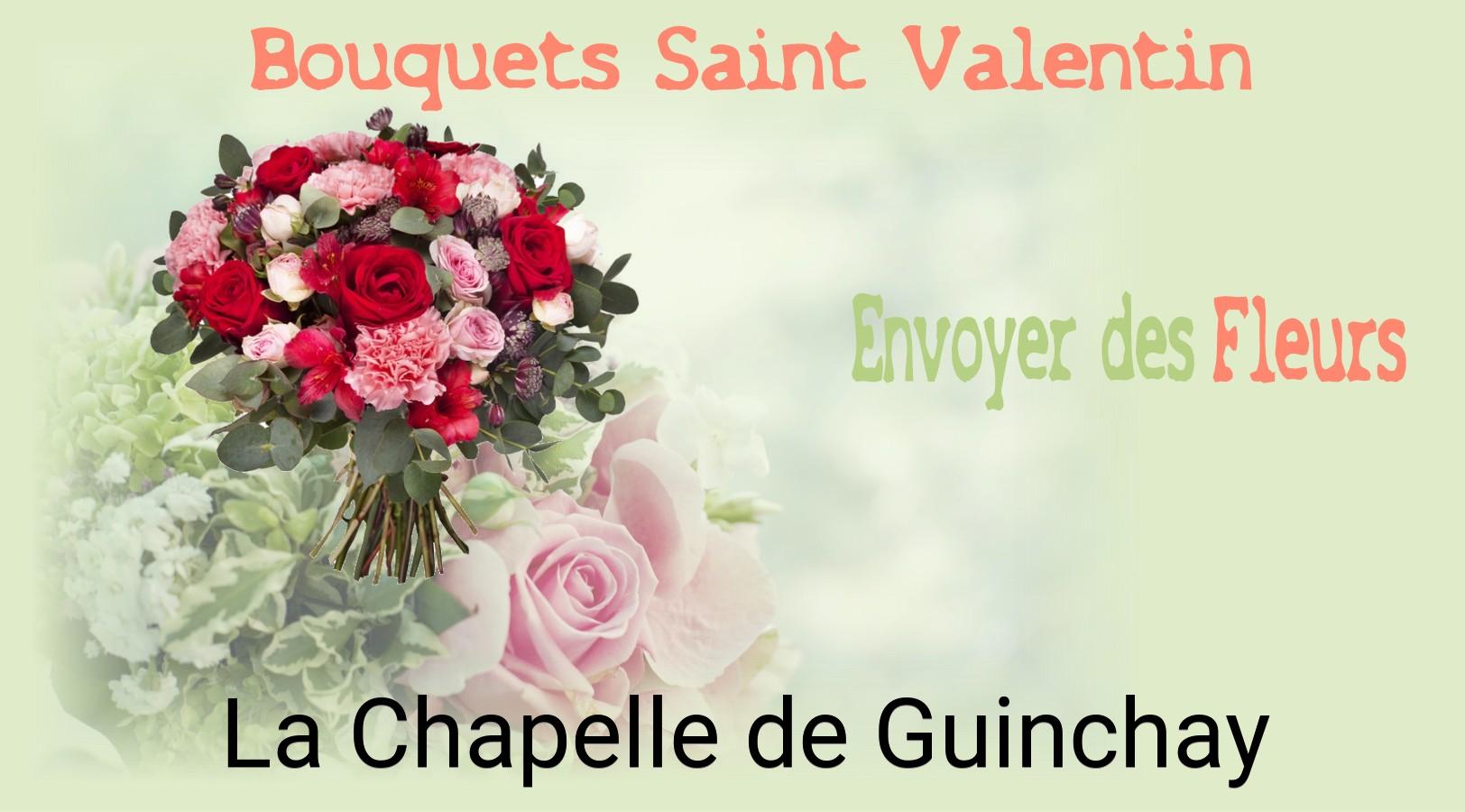Roses de Saint-Valentin livrées à La Chapelle-de-Guinchay